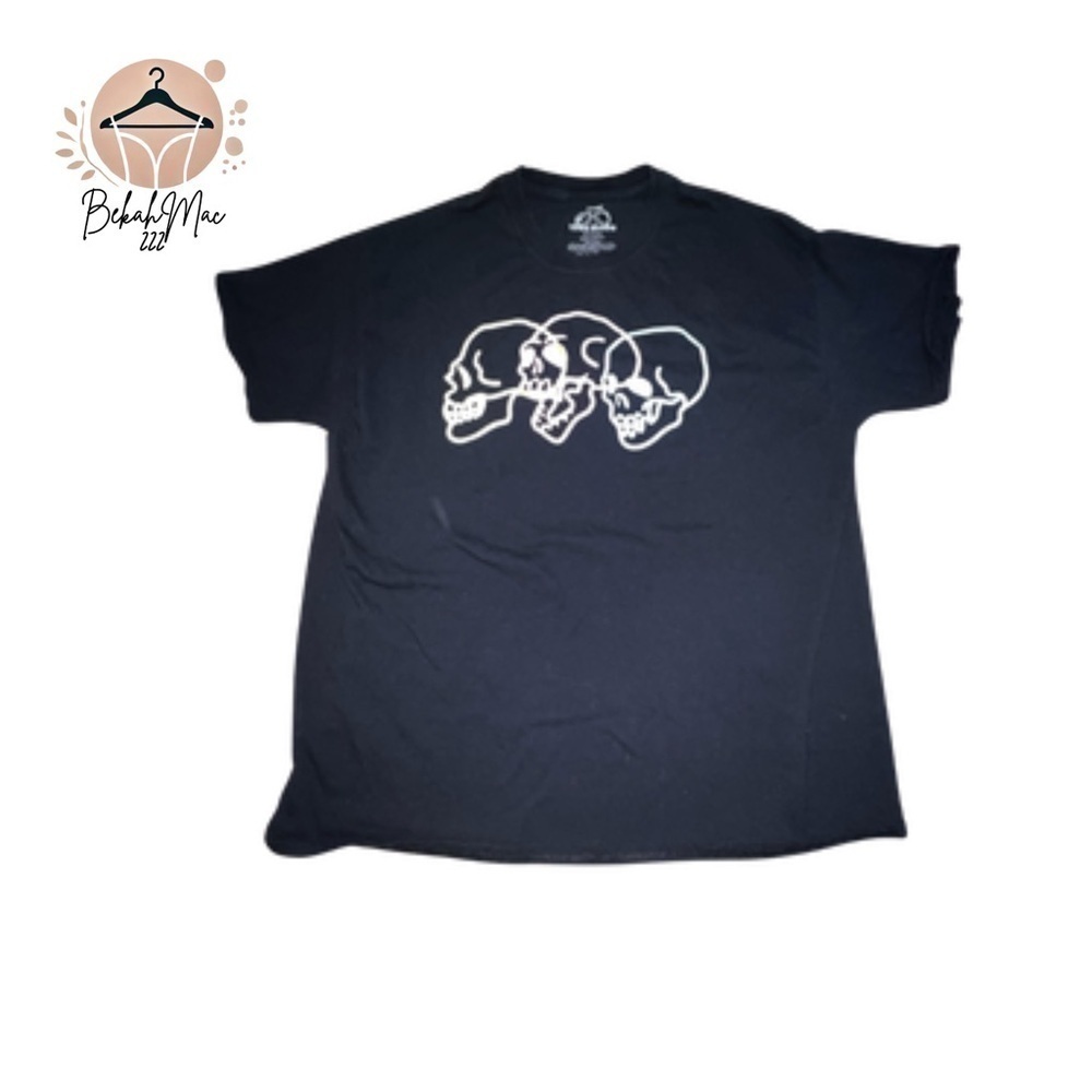 Neon Skull Graphics 12ozSoda Black Tee XL